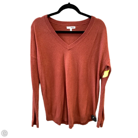 Top Long Sleeve By Sonoma In Orange, Size: Xl