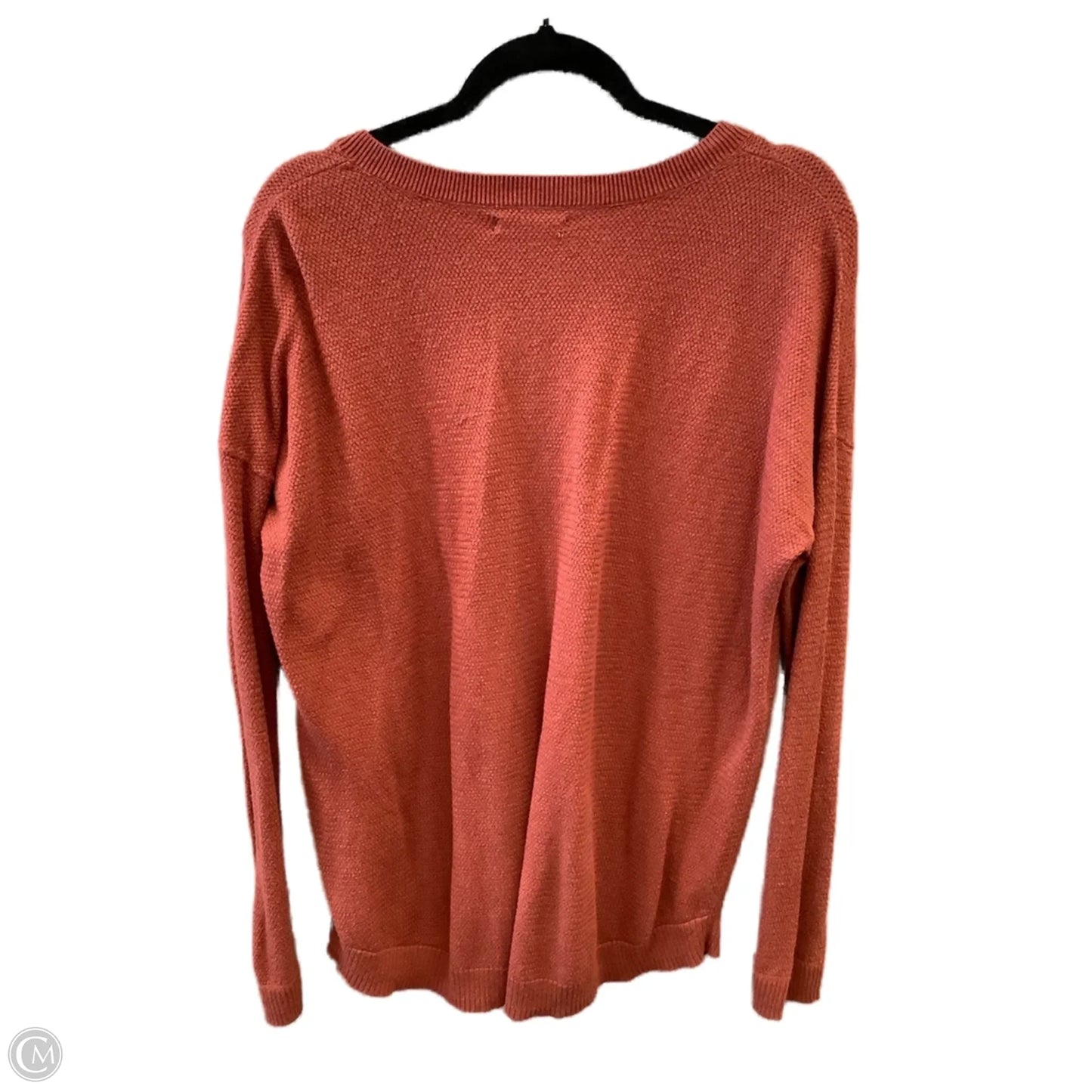 Top Long Sleeve By Sonoma In Orange, Size: Xl