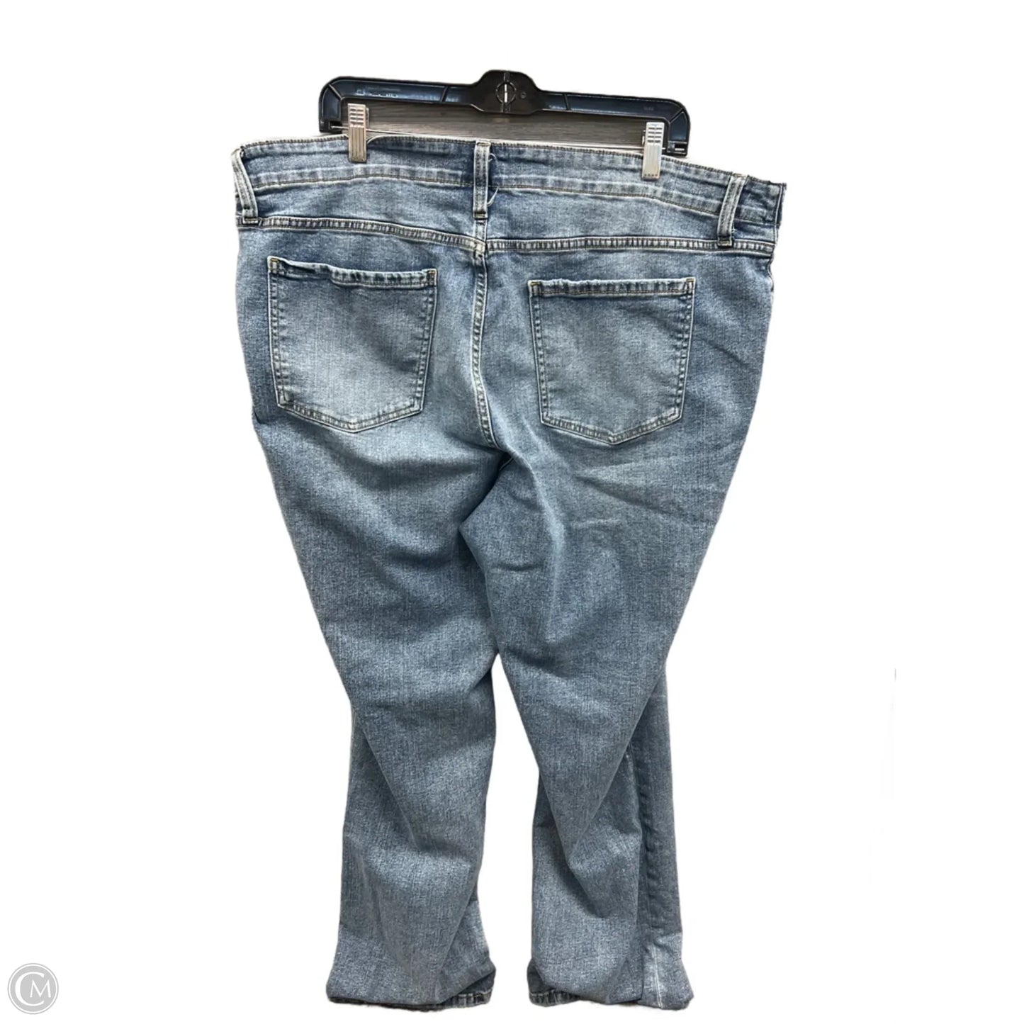 Jeans Boot Cut By Maurices In Blue Denim, Size: 22