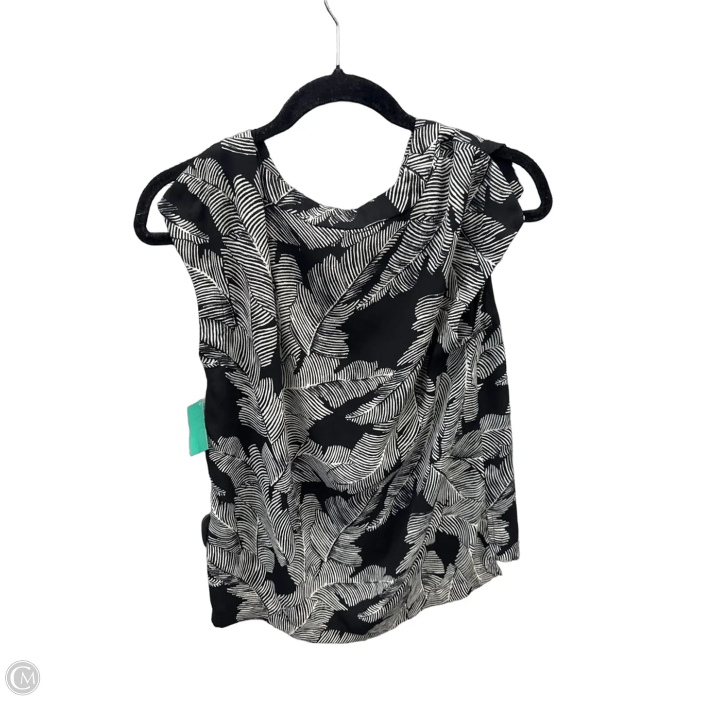 Blouse Sleeveless By Worthington In Black, Size: S