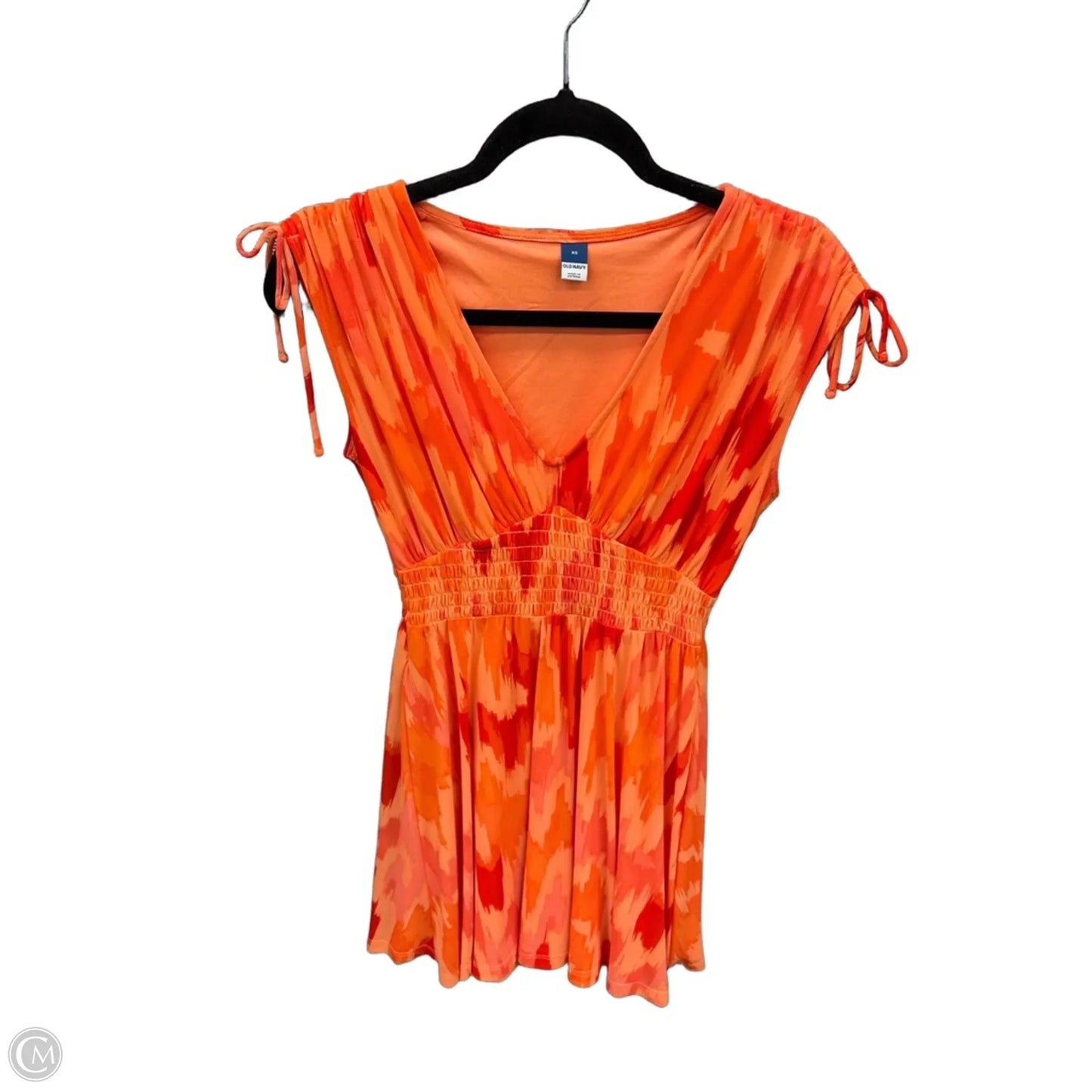 Dress Casual Short By Old Navy In Orange, Size: Xs