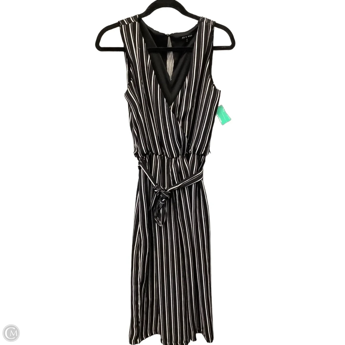 Jumpsuit By As U Wish In Striped Pattern, Size: M