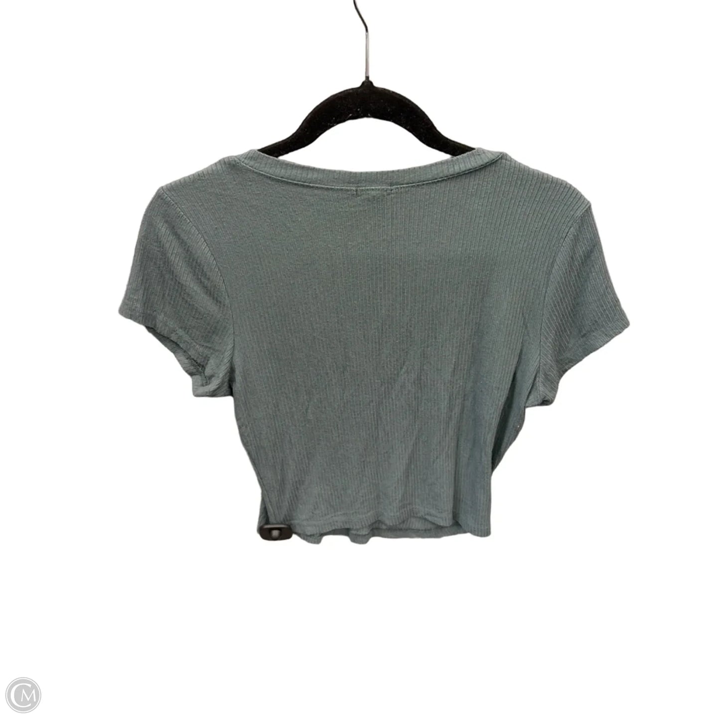 Top Short Sleeve Basic By Bozzolo In Green, Size: L