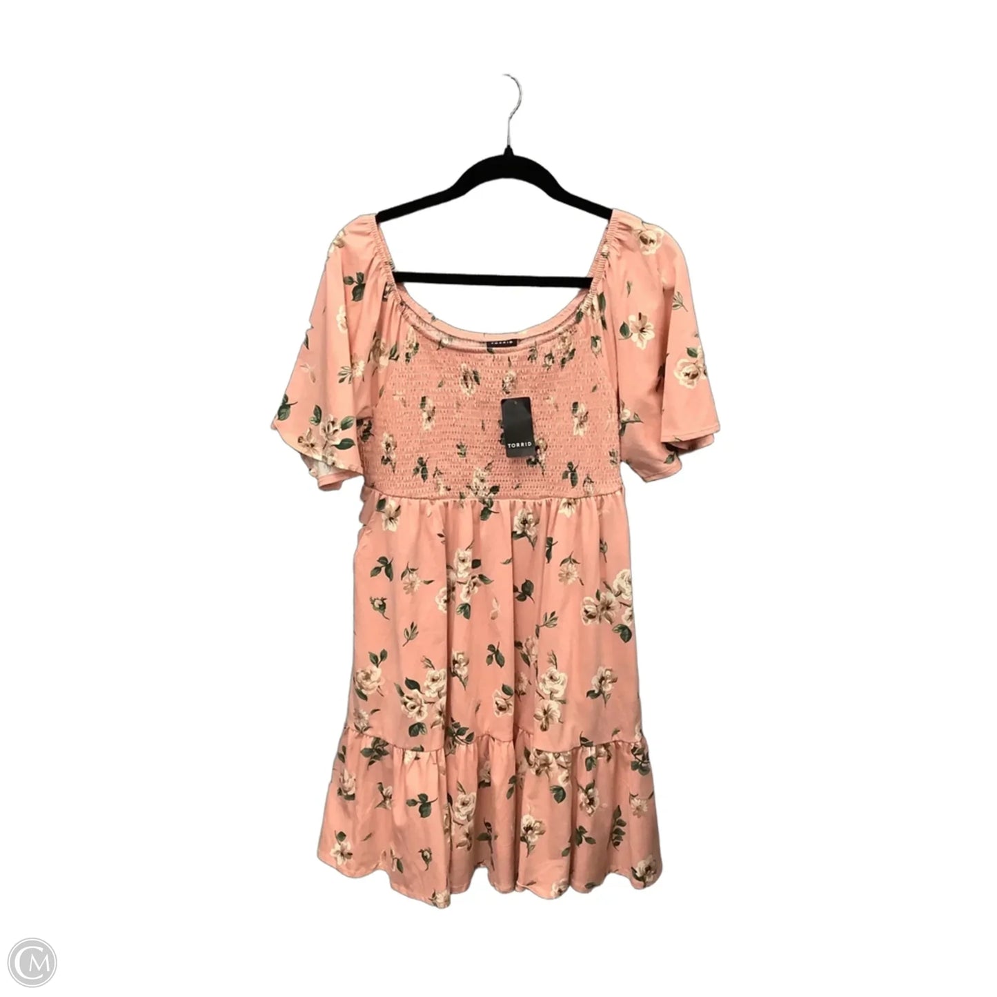 Dress Casual Short By Torrid In Pink, Size: M