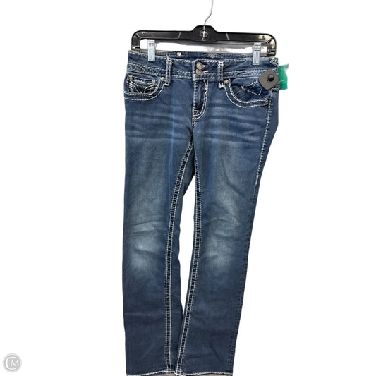 Jeans Boot Cut By Vigoss In Blue Denim, Size: 6