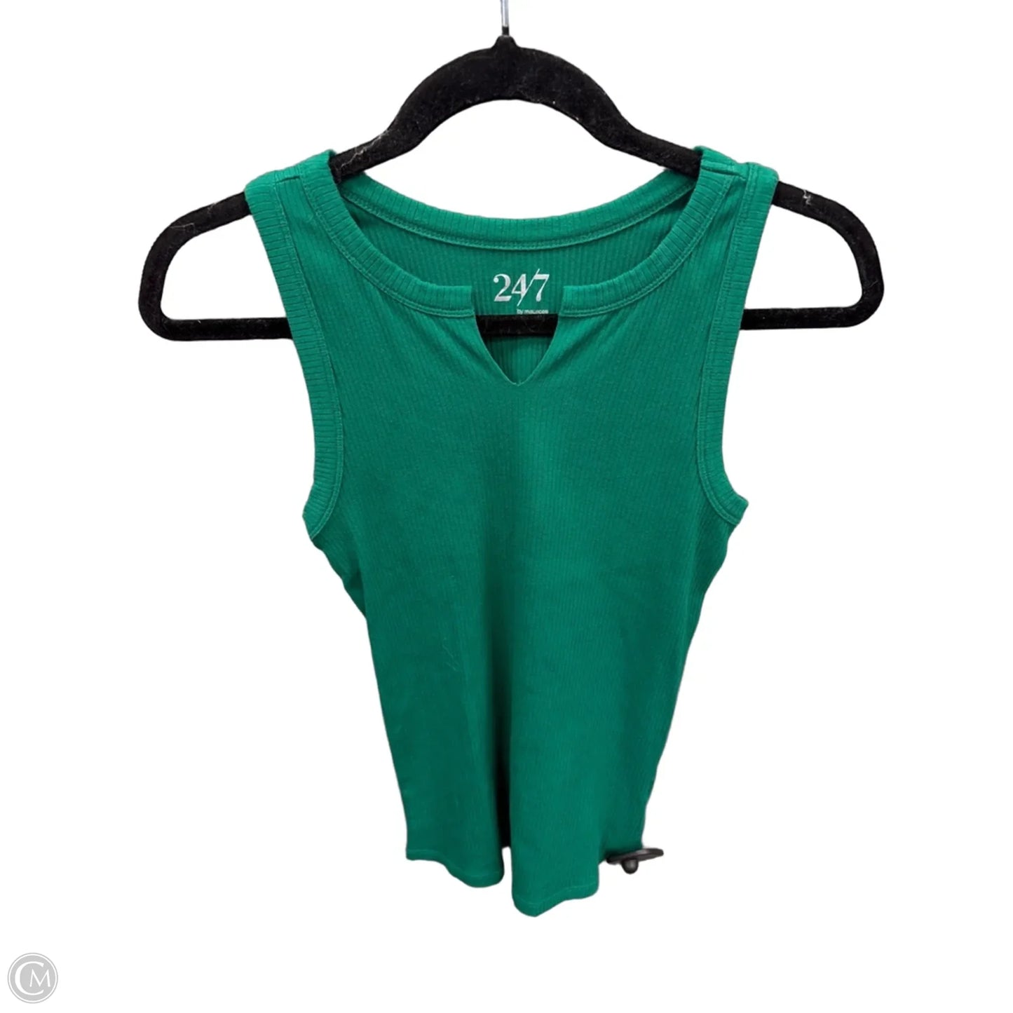 Top Sleeveless Basic By Maurices In Green, Size: M