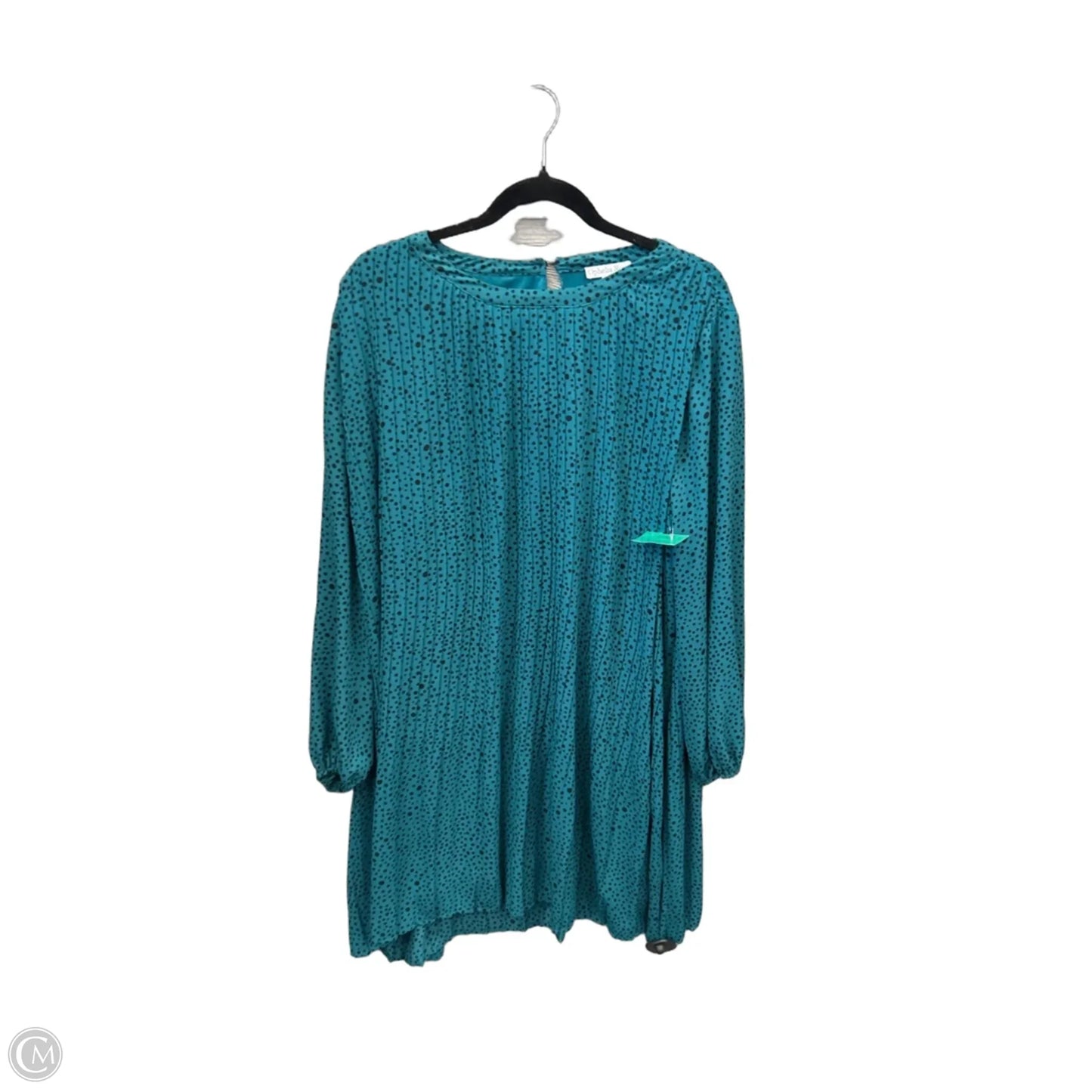Dress Casual Short By Ophelia Roe In Green, Size: 1x
