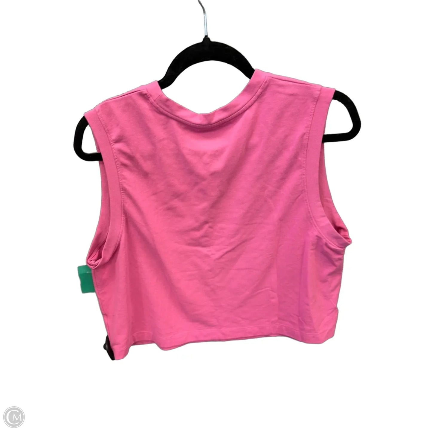 Top Sleeveless Basic By A New Day In Pink, Size: L