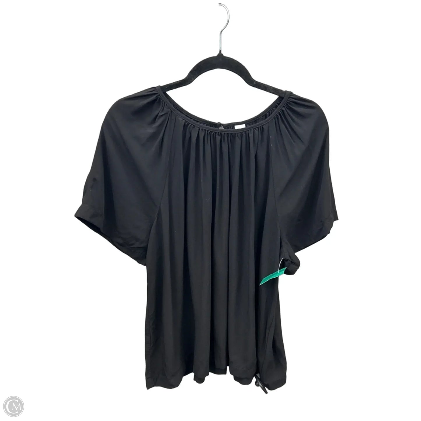 Top Short Sleeve By Old Navy In Black, Size: Xl
