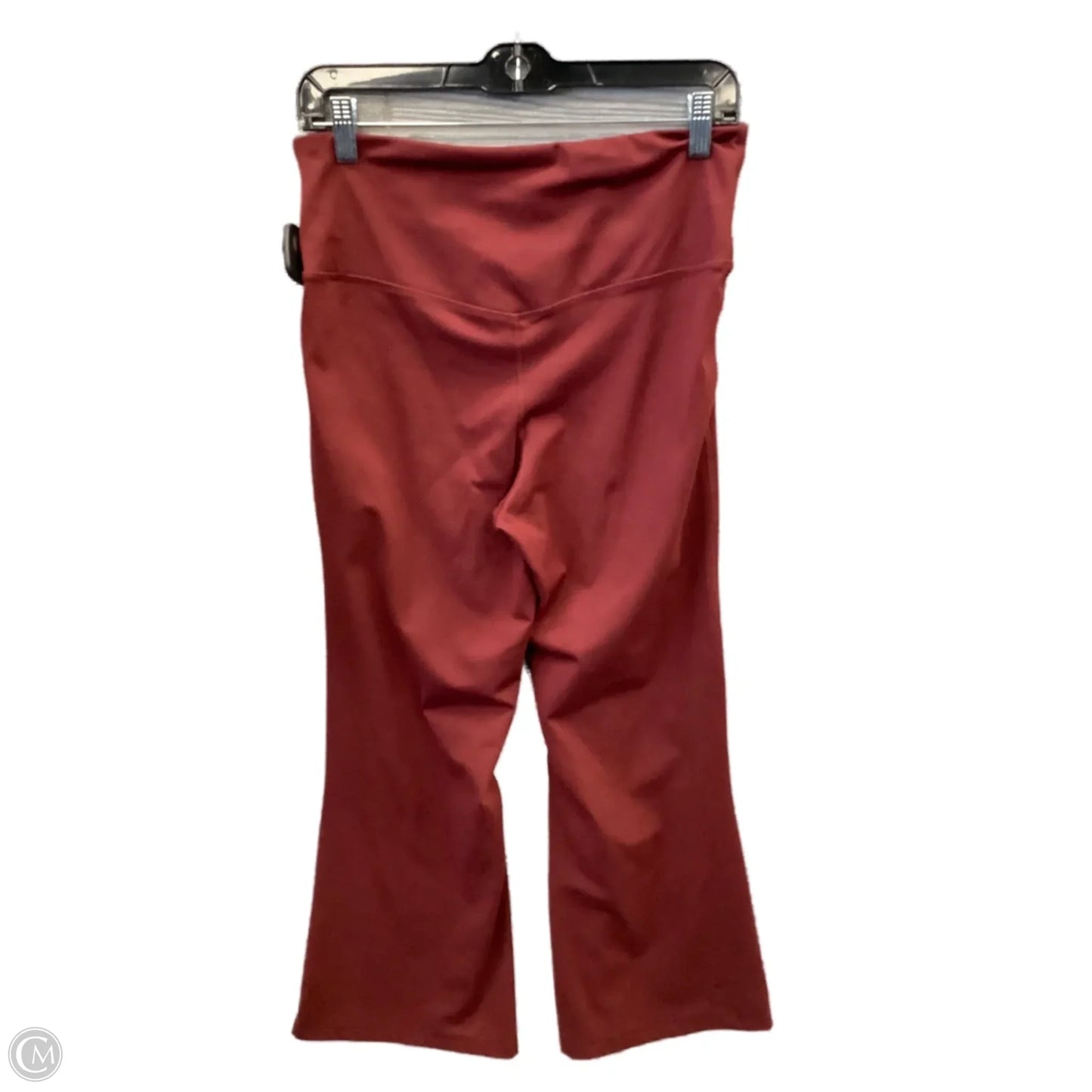Athletic Leggings By Avia In Red, Size: M