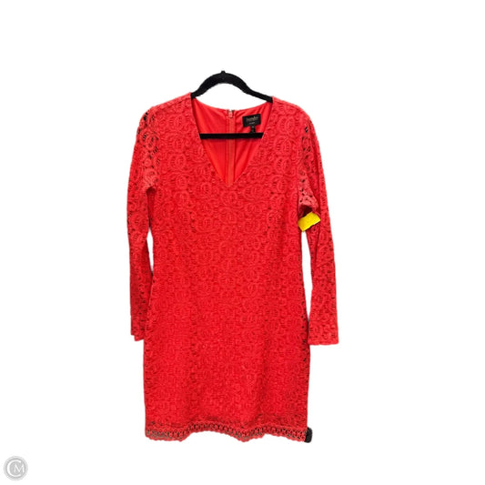 Dress Party Midi By Laundry In Orange, Size: L
