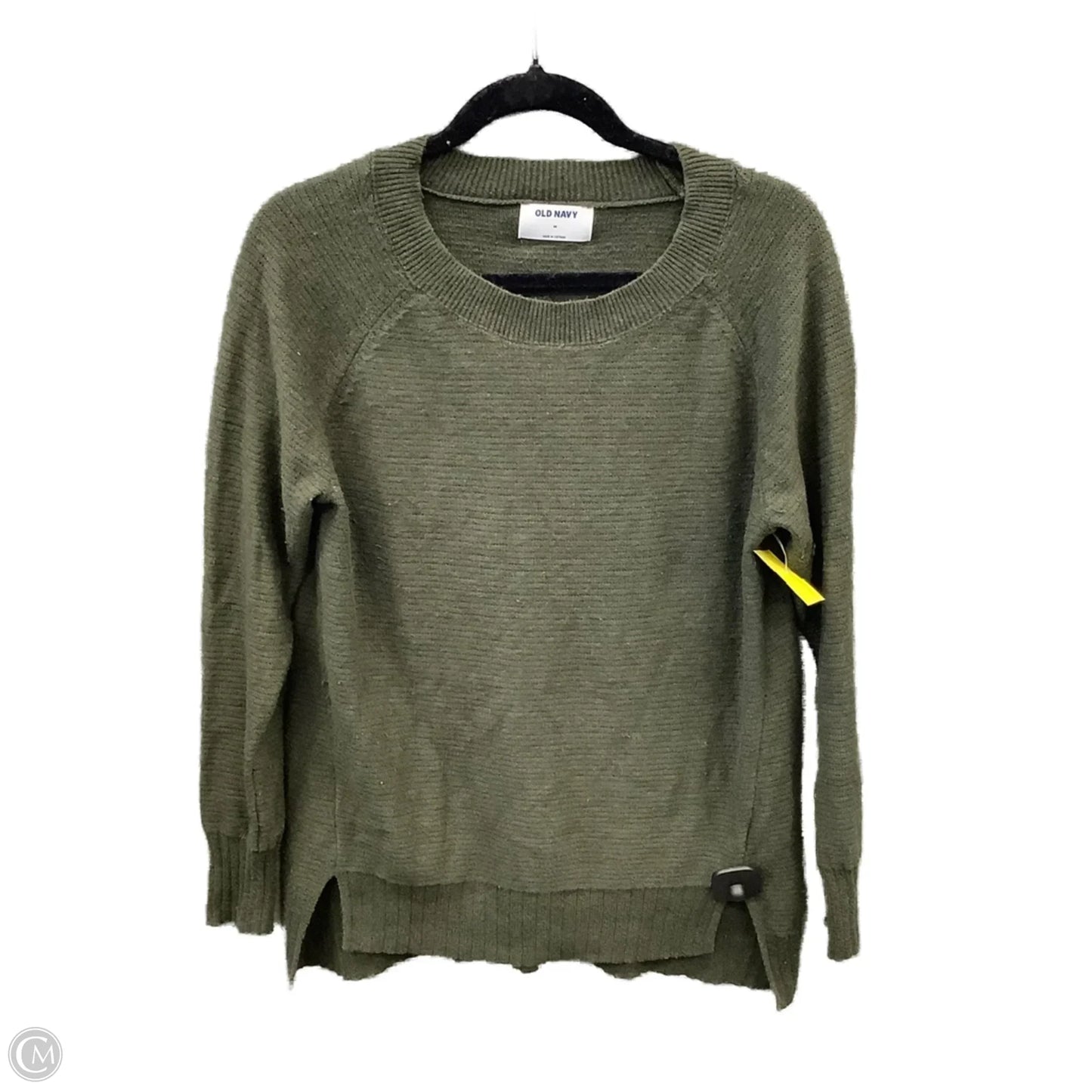 Top Long Sleeve By Old Navy In Green, Size: M