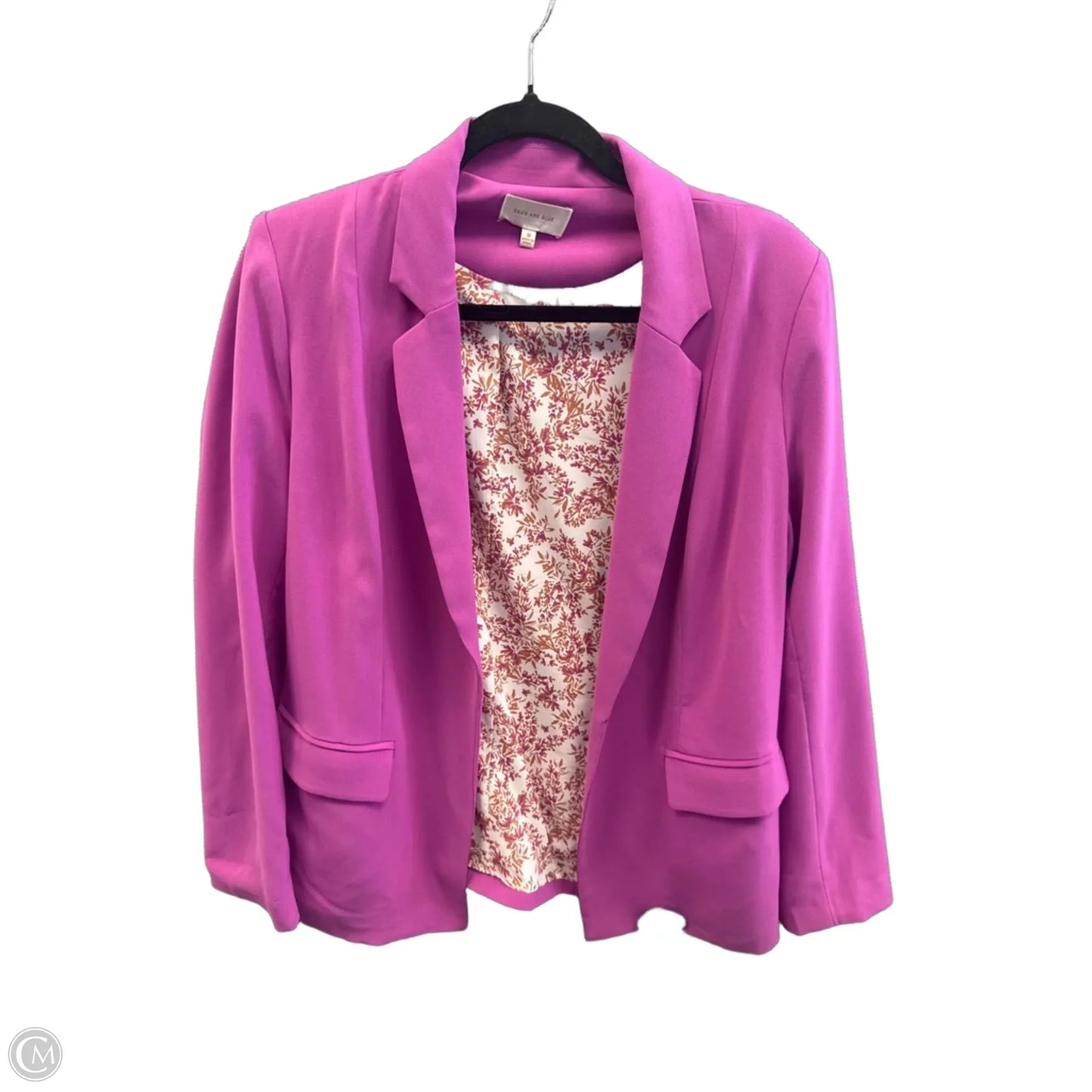 Blazer By Skies Are Blue In Purple, Size: M