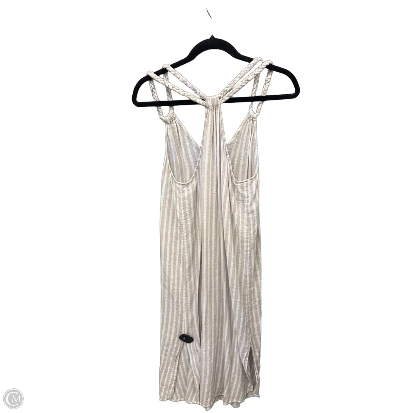 Dress Casual Midi By Clothes Mentor In Striped Pattern, Size: L