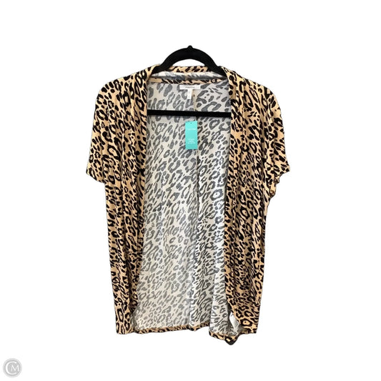 Cardigan By Maurices In Animal Print, Size: S