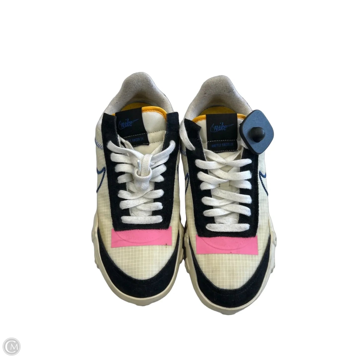 Shoes Athletic By Nike In Yellow, Size: 9