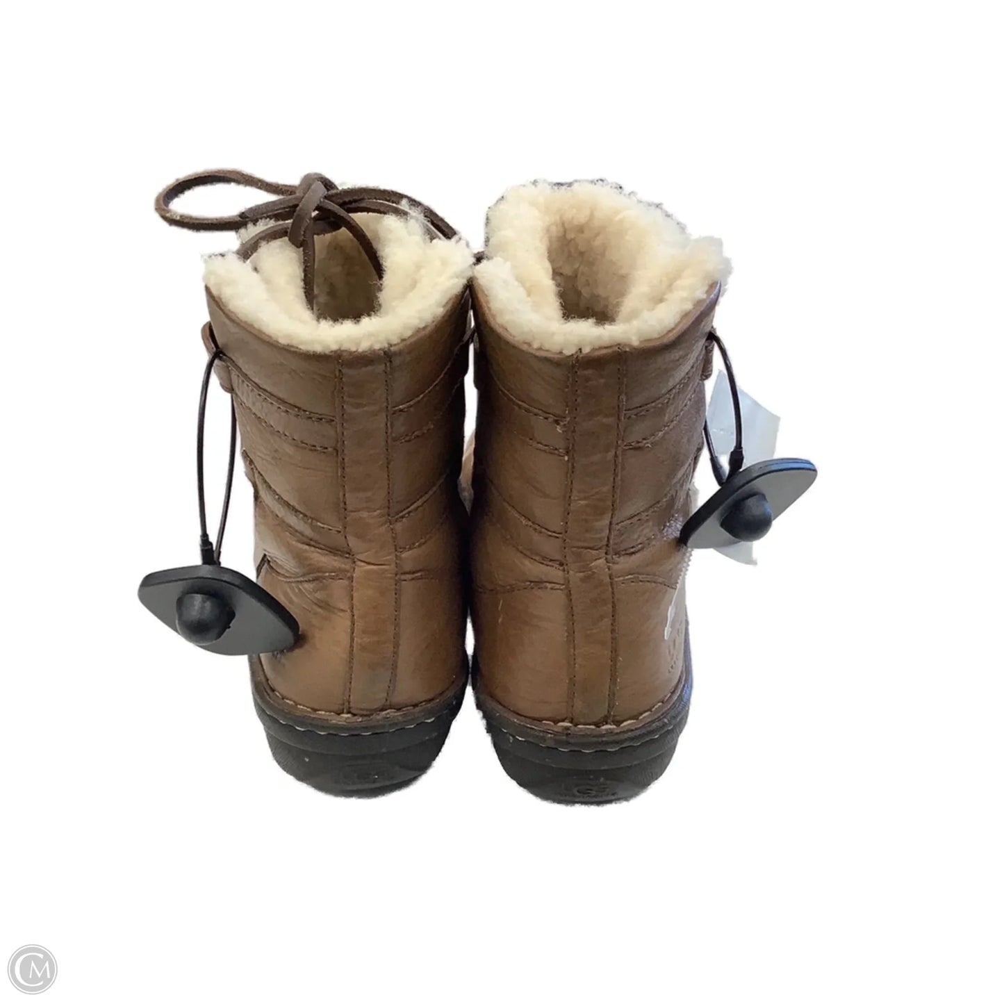 Boots Designer By Ugg In Brown, Size: 8