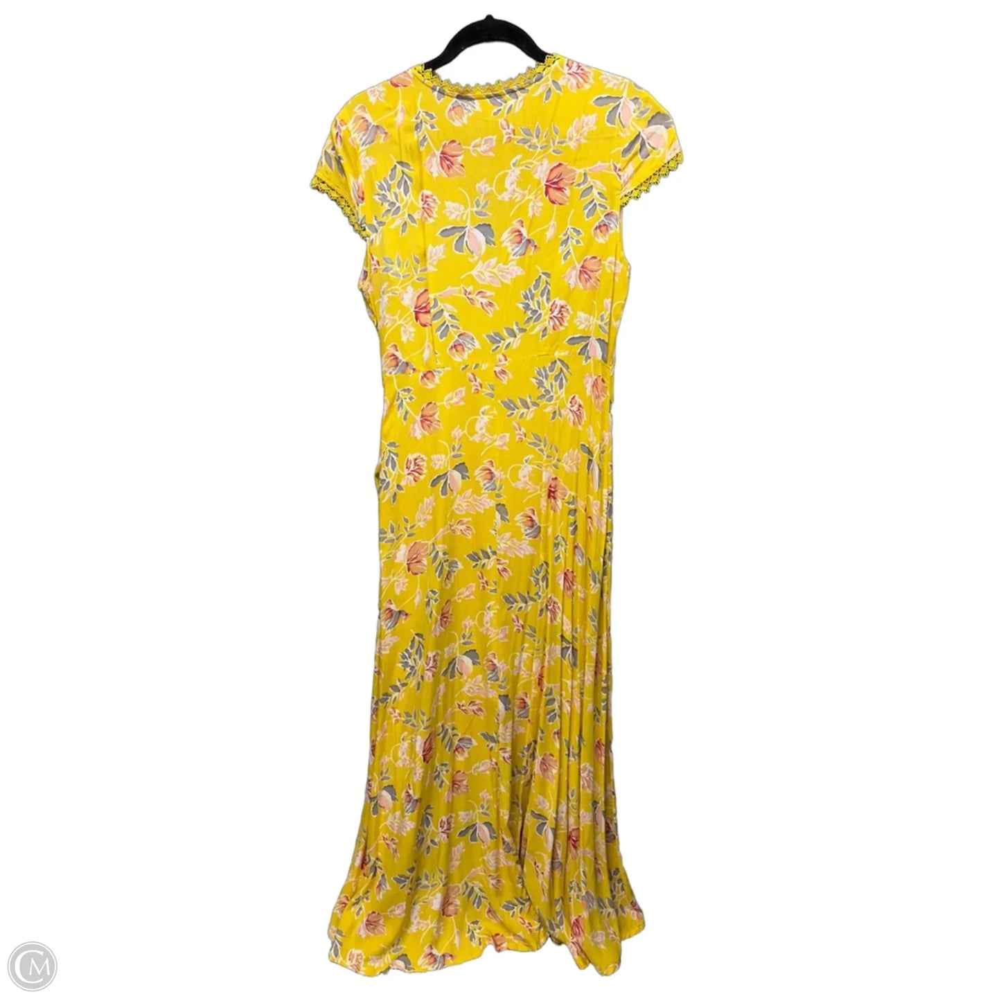 Dress Casual Maxi By Solitaire In Yellow, Size: L