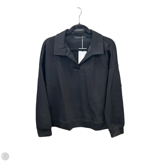 Sweatshirt Collar By Merokeety In Black, Size: L