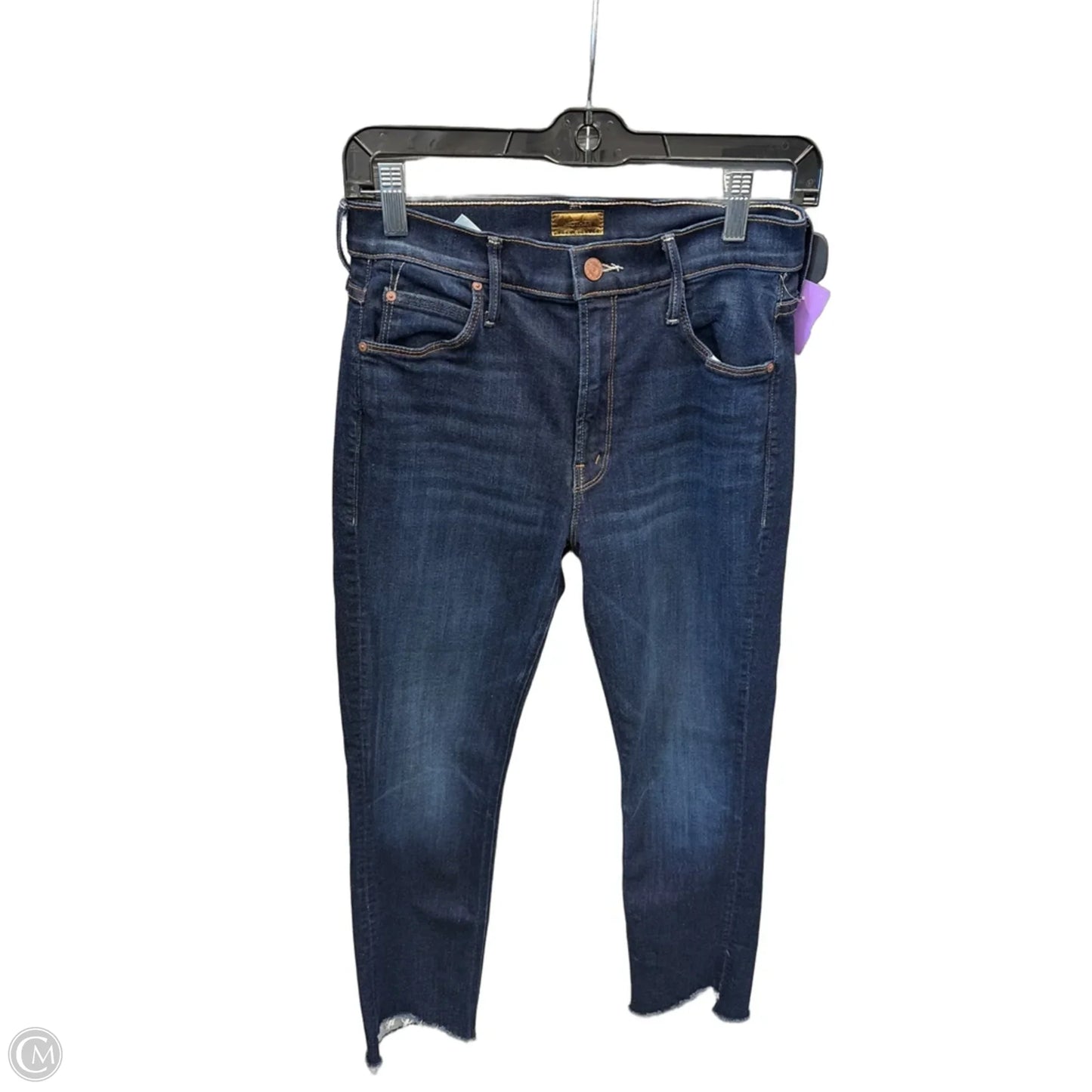 Jeans Skinny By Mother In Blue Denim, Size: 6