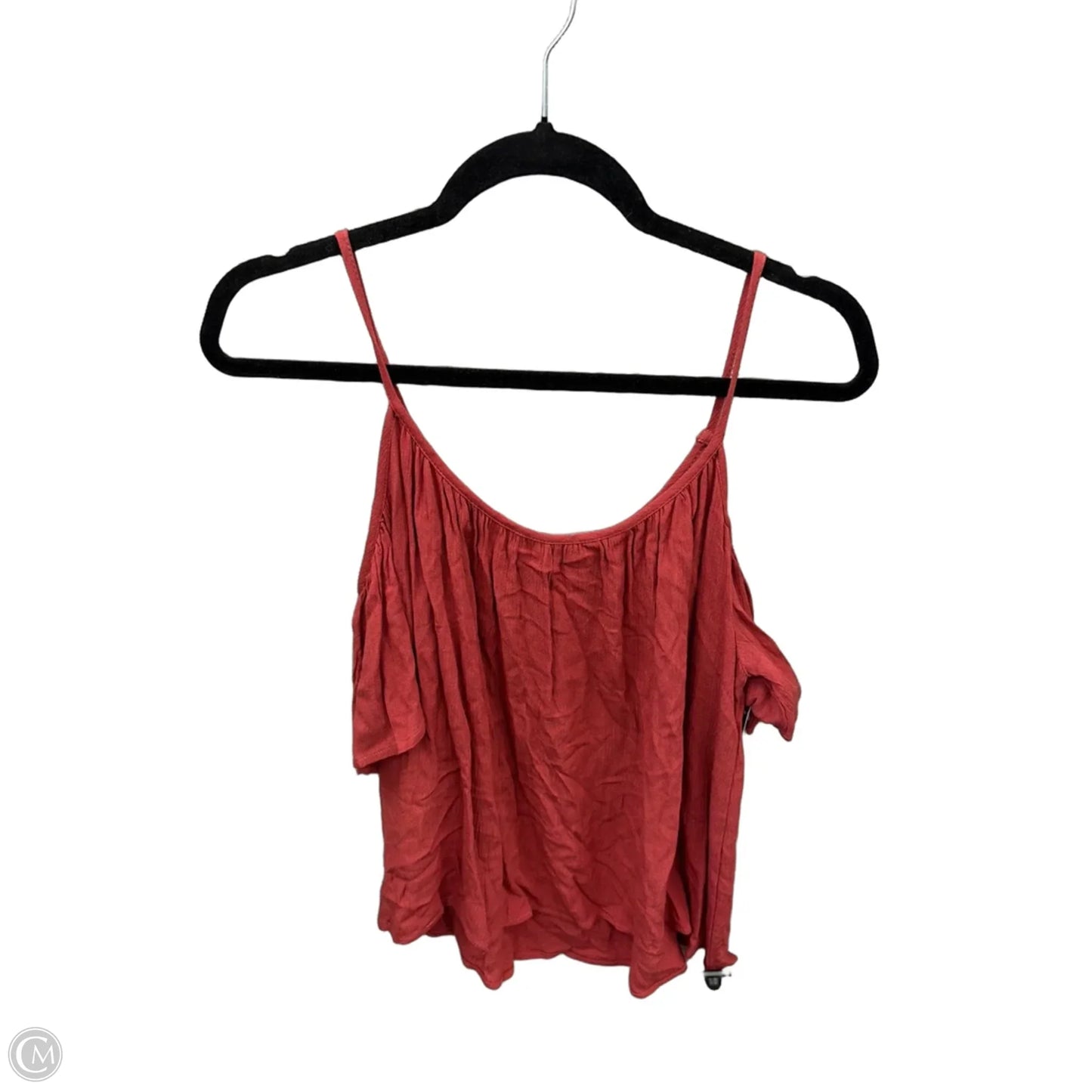 Top Short Sleeve By One Clothing In Orange, Size: M