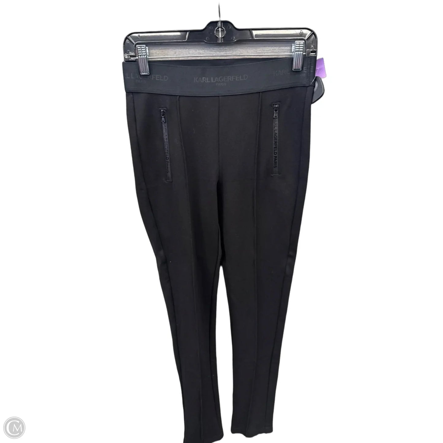 Pants Designer By Karl Lagerfeld In Black, Size: 2