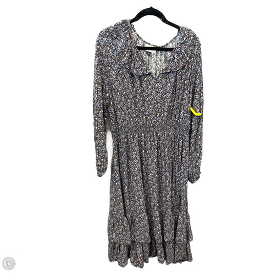 Dress Casual Maxi By Universal Thread In Purple, Size: L