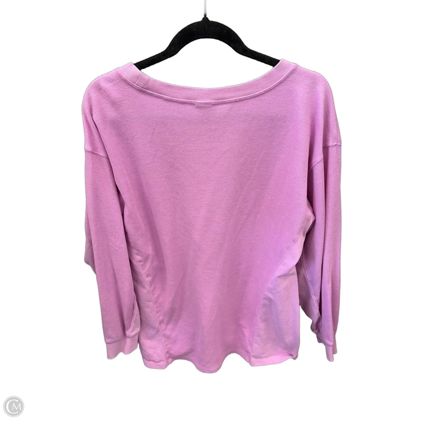 Top Long Sleeve By Wild Fable In Purple, Size: L