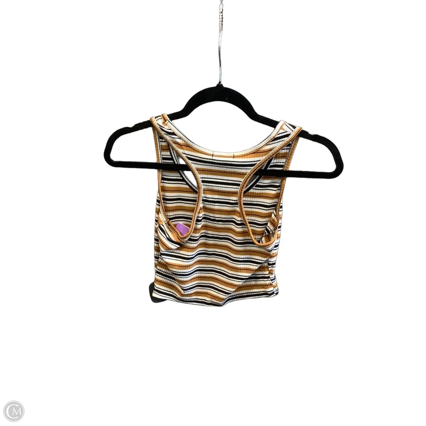 Top Sleeveless By Bozzolo In Striped Pattern, Size: M