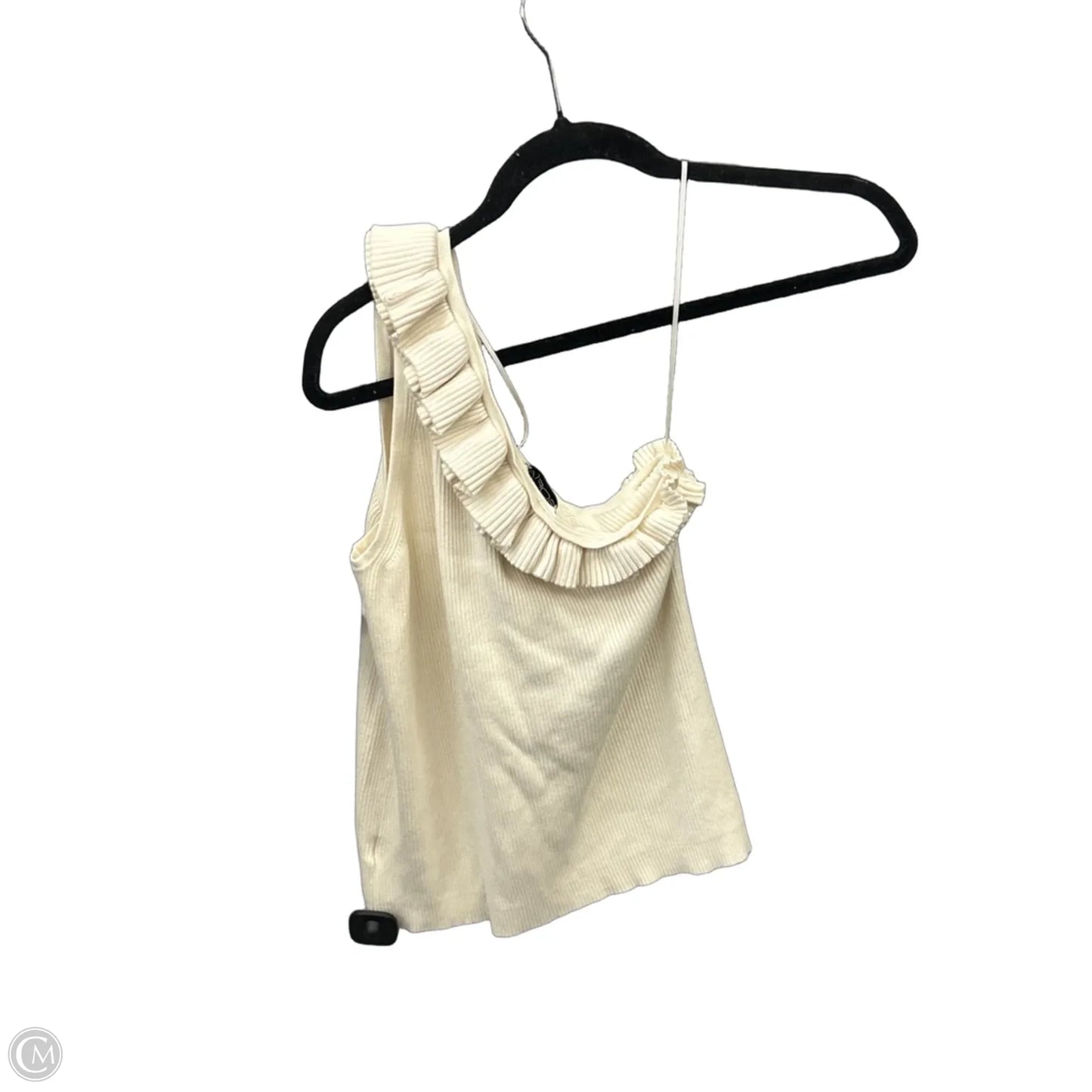 Top Sleeveless By Sofia By Sofia Vergara In Cream, Size: L