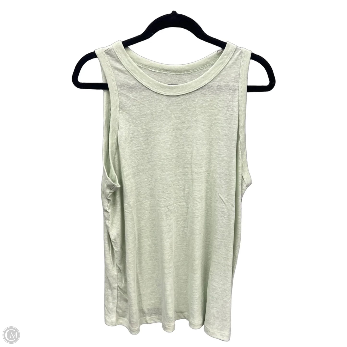 Top Sleeveless Basic By A New Day In Green, Size: Xxl