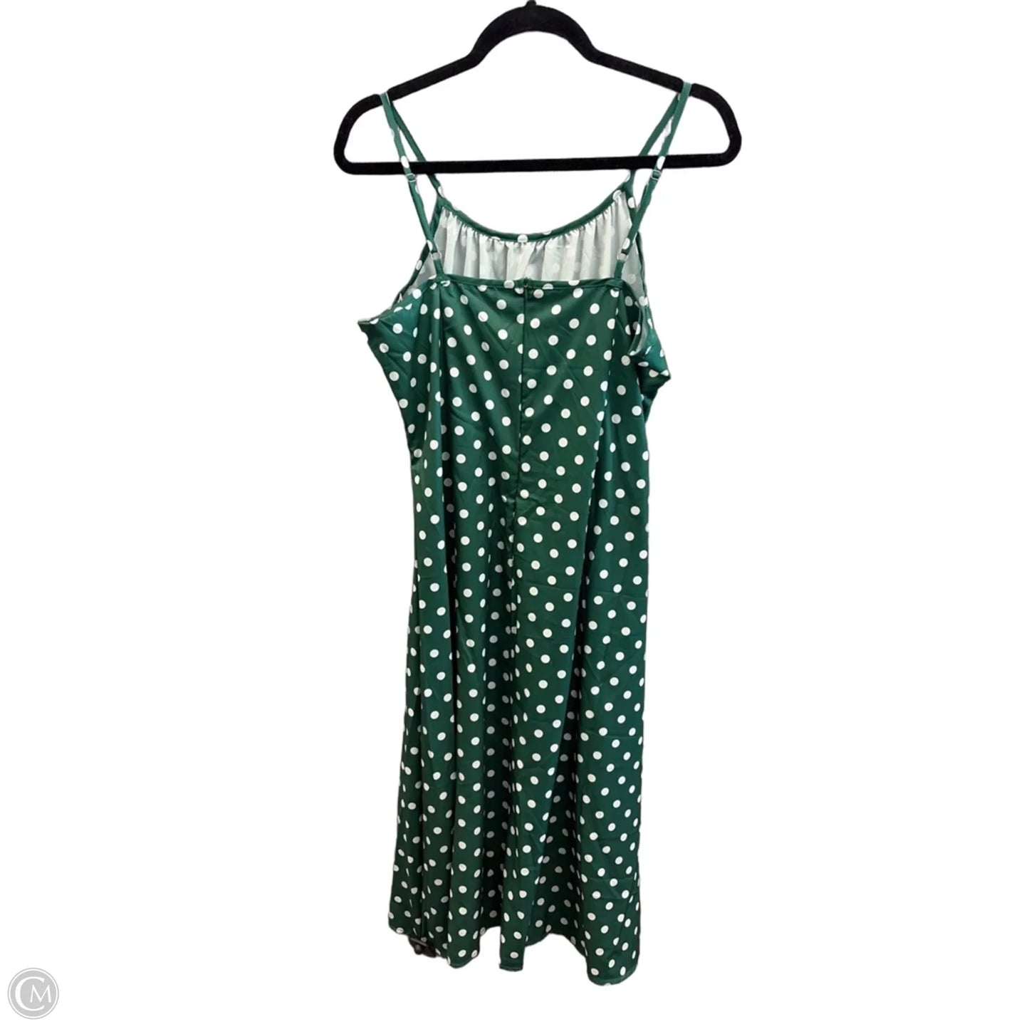 Dress Casual Midi By Clothes Mentor In Green, Size: M