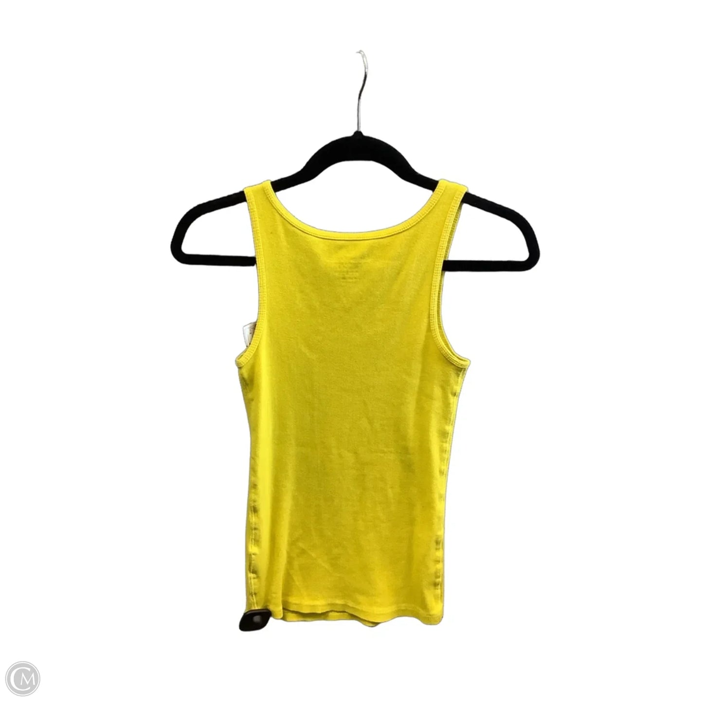 Top Sleeveless Basic By Faded Glory In Yellow, Size: M