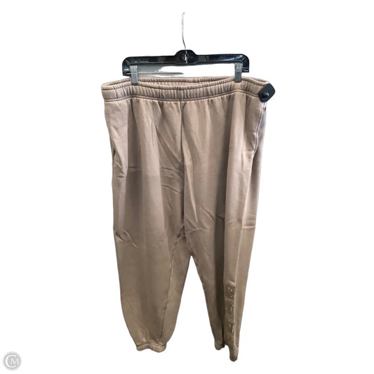 Pants Joggers By Pink In Brown, Size: 18