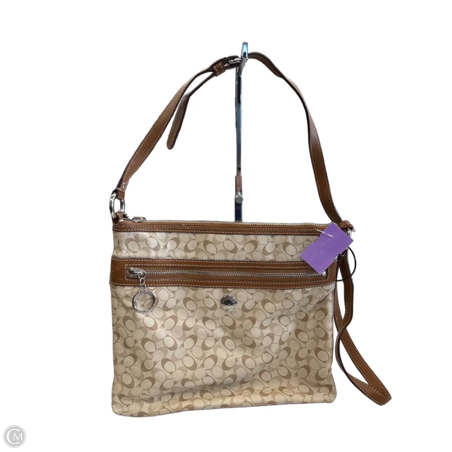 Crossbody Designer By Coach, Size: Large