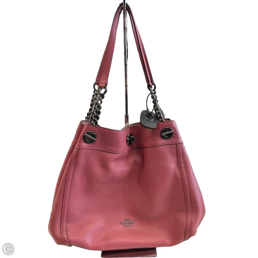 Handbag Designer By Coach, Size: Large