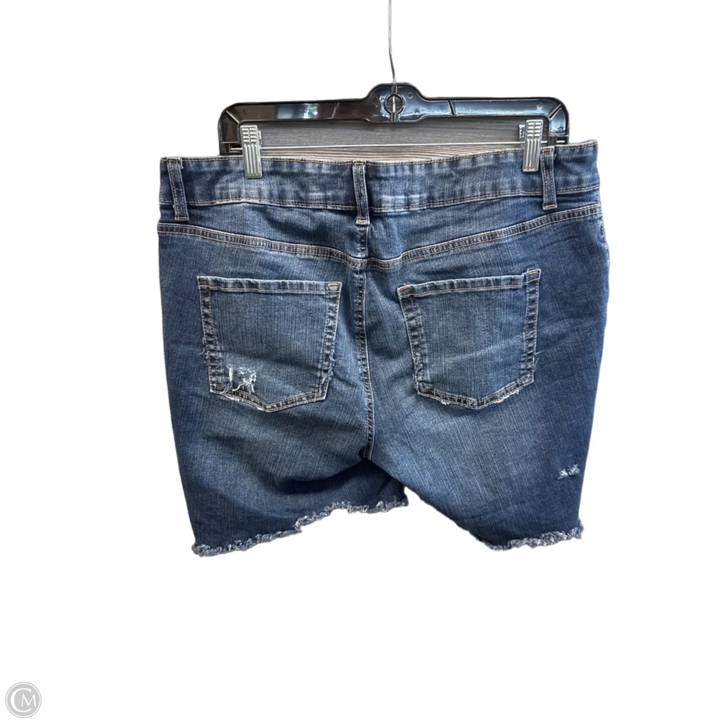 Shorts By Maurices In Blue Denim, Size: 14