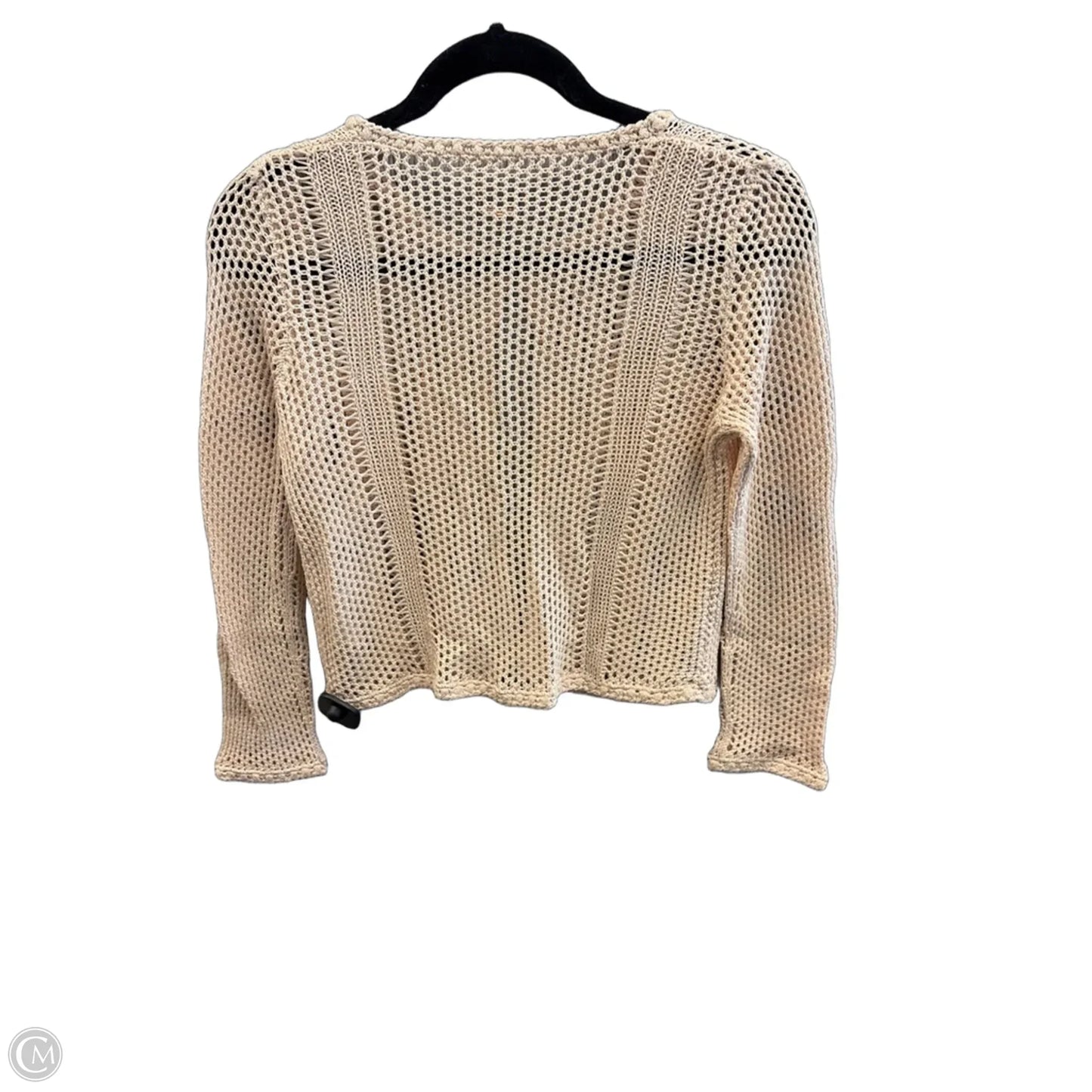 Cardigan By Clothes Mentor In Tan, Size: S