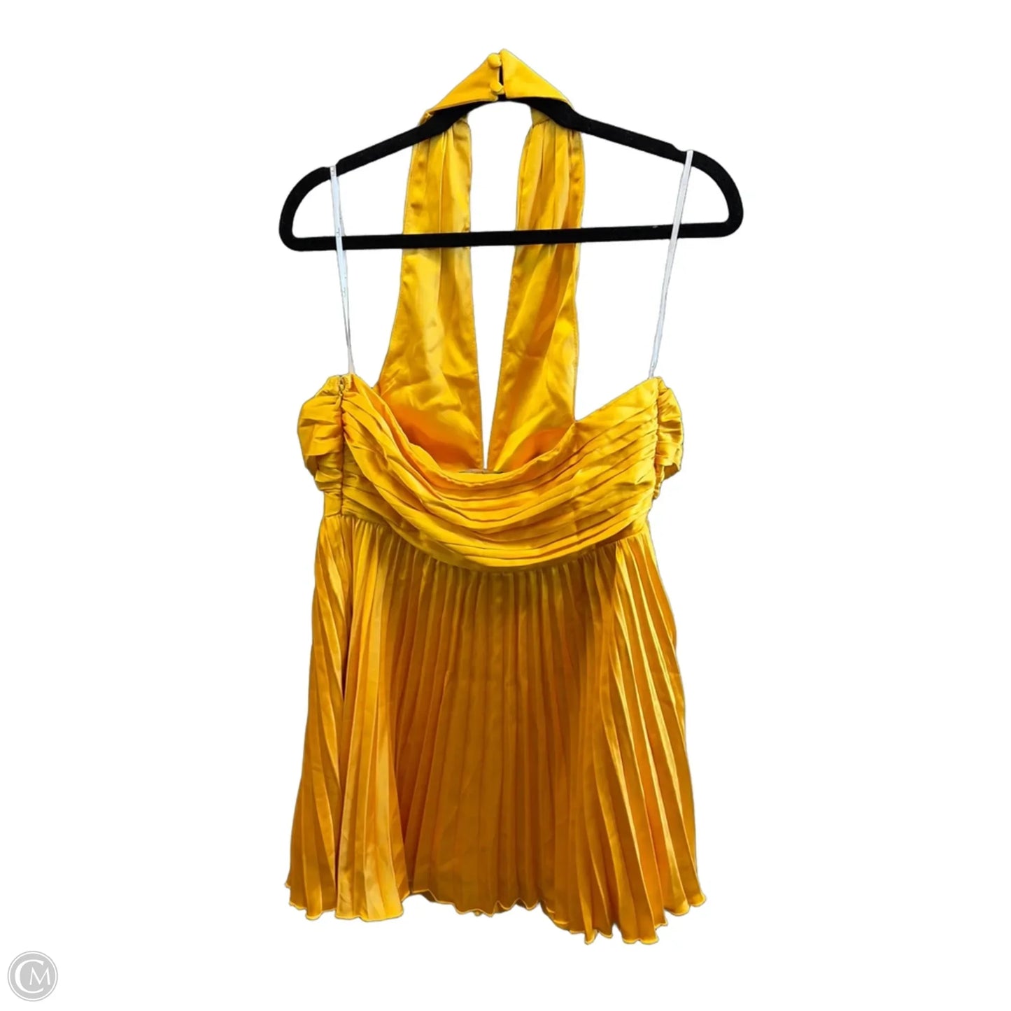 Dress Party Short By Lulus In Yellow, Size: L