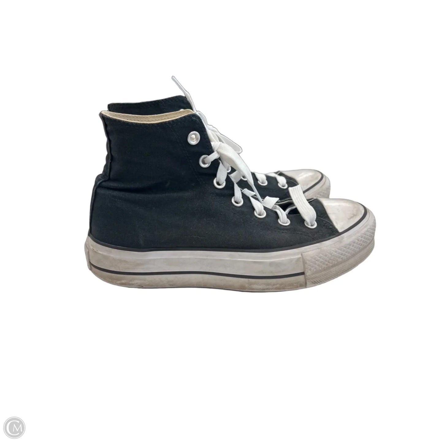 Shoes Sneakers Platform By Converse In Black, Size: 9
