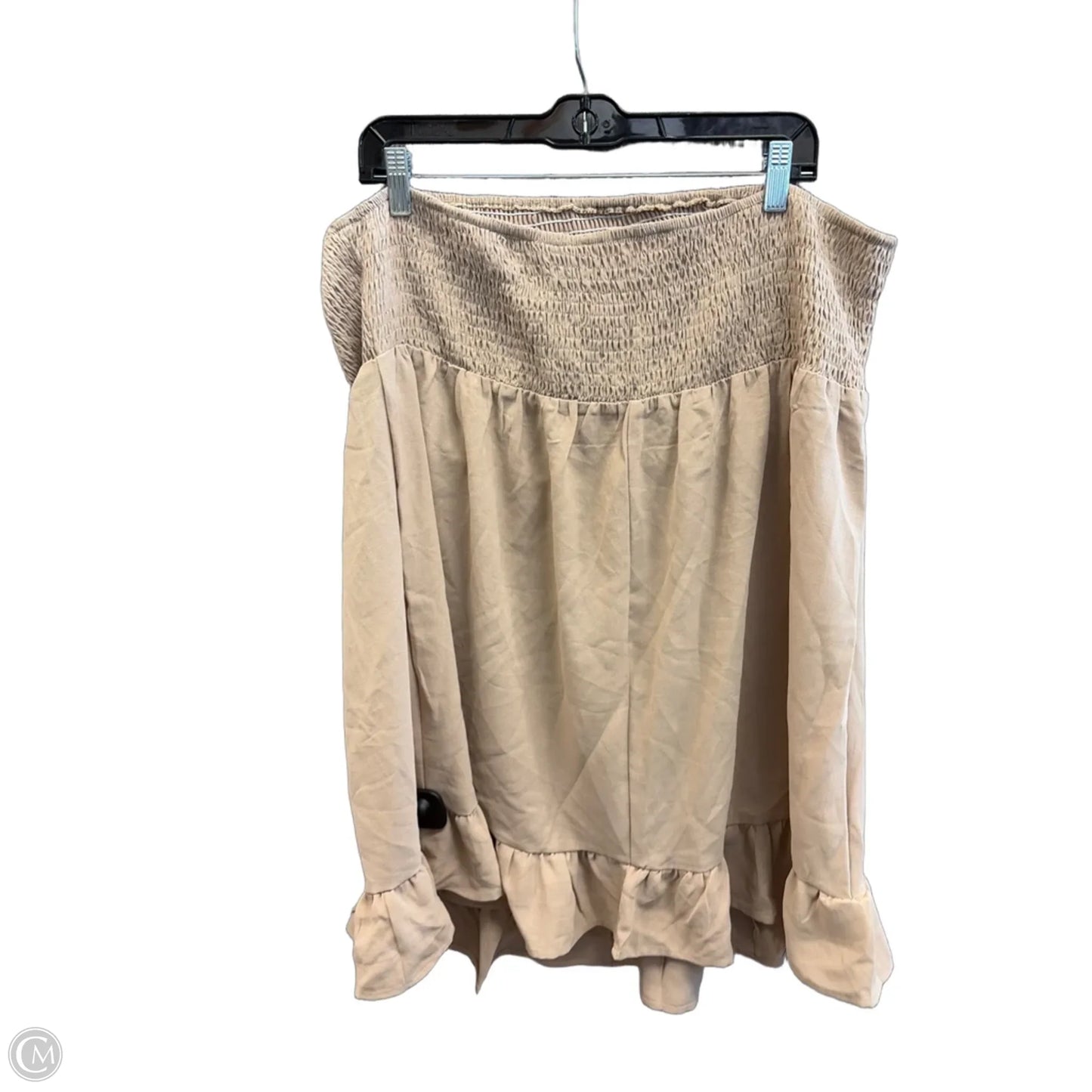 Dress Casual Short By Shein In Brown, Size: 3x