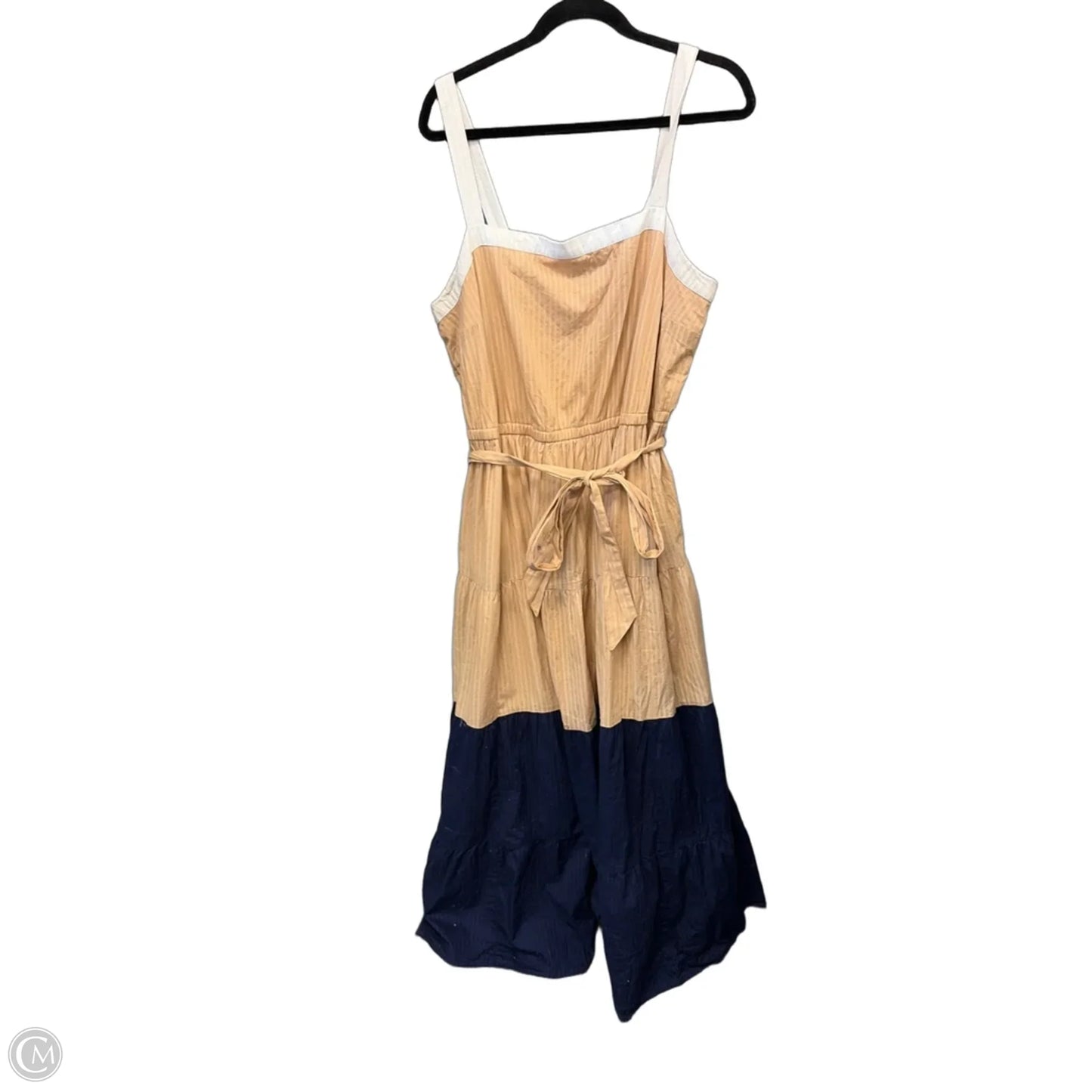 Dress Casual Maxi By Lane Bryant In Tan, Size: Xl