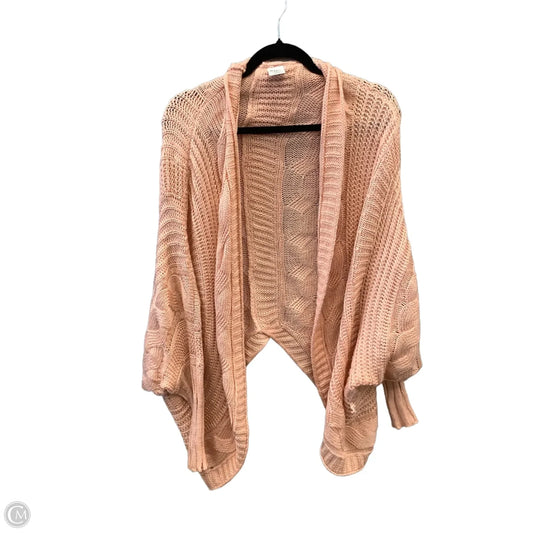 Cardigan By Clothes Mentor In Pink, Size: Osfm