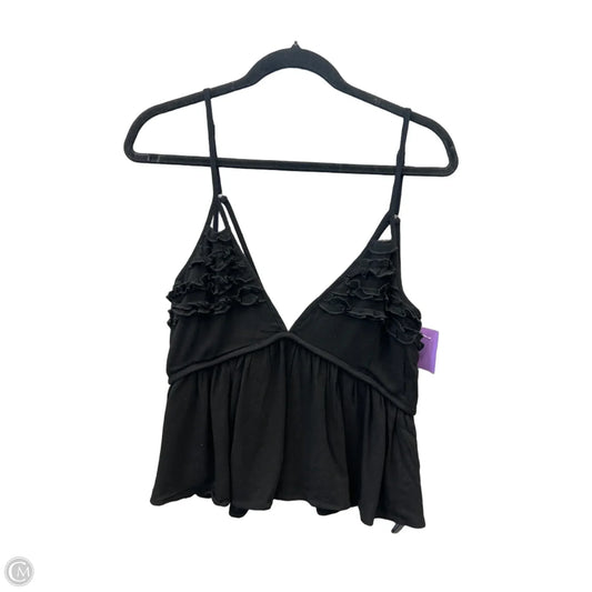 Top Sleeveless By Papermoon In Black, Size: M