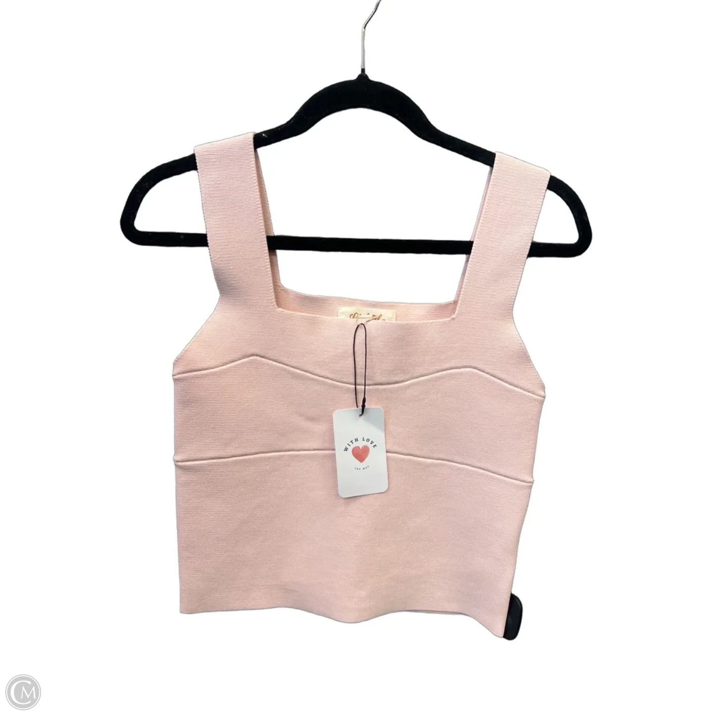 Top Sleeveless By Listicle In Pink, Size: L