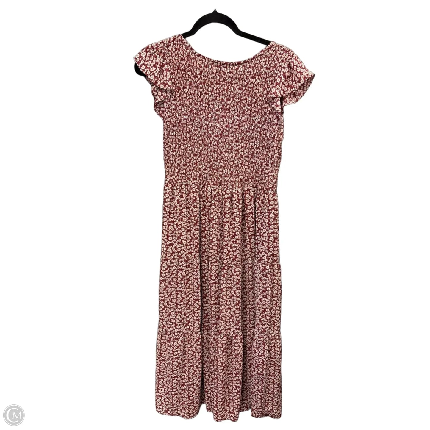 Dress Casual Maxi By Blu Pepper In Red, Size: Xl