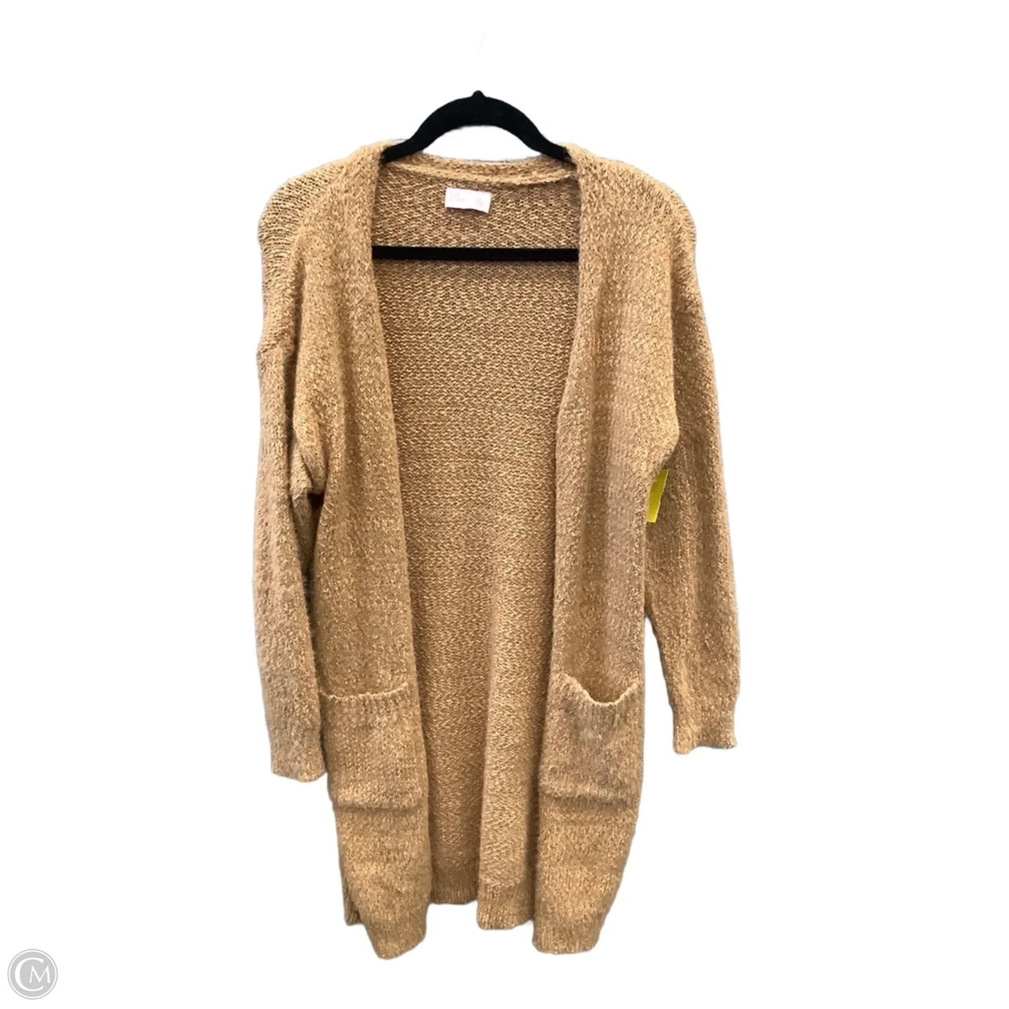 Cardigan By Pink Lily In Brown, Size: S