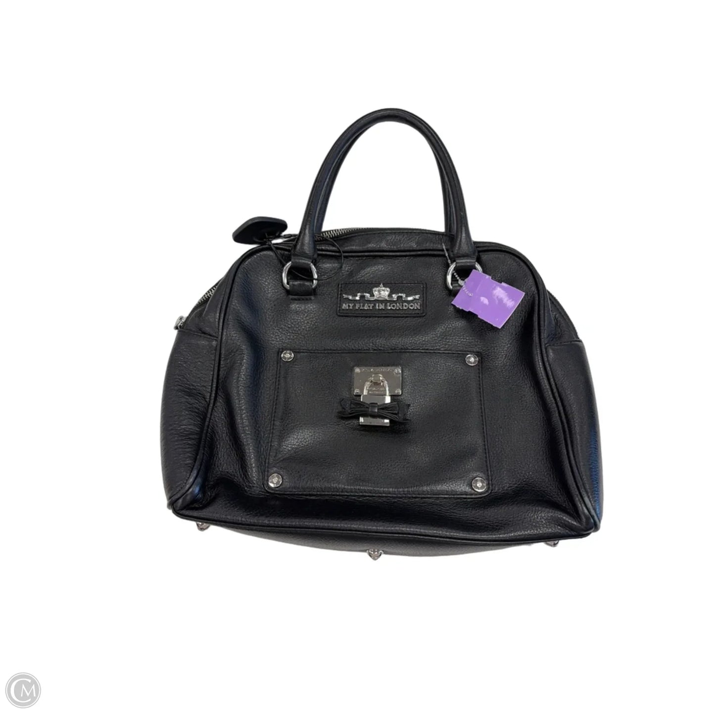 Handbag Leather By My Flat In London, Size: Large
