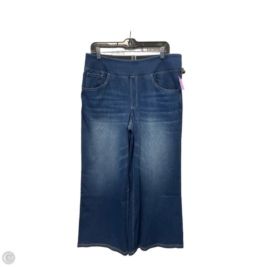 Pants Wide Leg By Halara In Blue Denim, Size: 16