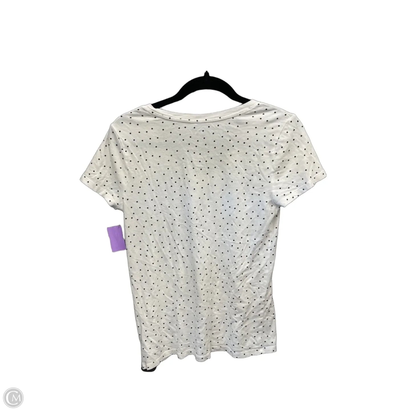 Top Short Sleeve By Gap In White, Size: S